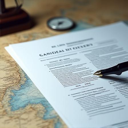 Documentos legales sobre una carta náutica